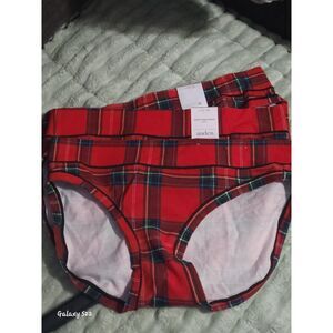 Women's cotton bikini briefs 4 way stretch. Large 12-14